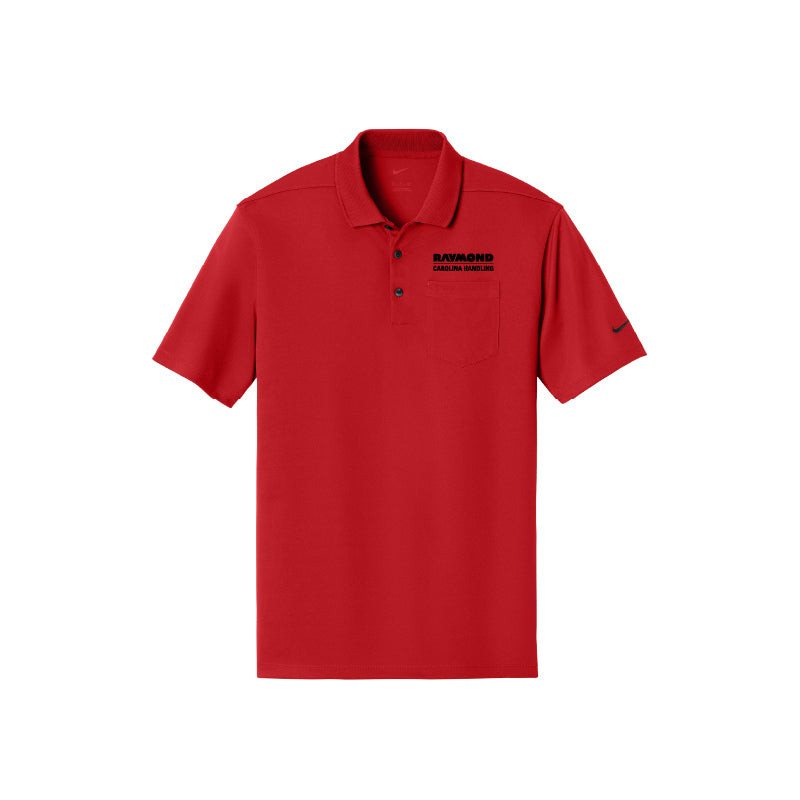 Men's Nike Dri-FIT Micro Pique Pocket Polo - Red