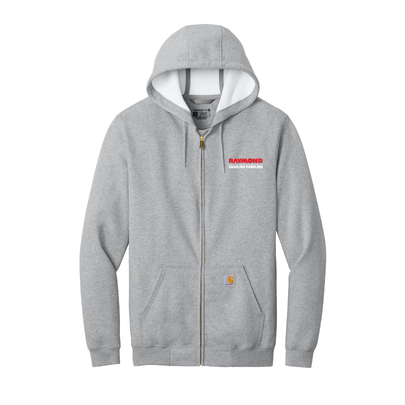 Men's Carhartt® Midweight Hooded Zip-Front Sweatshirt - Heather Grey
