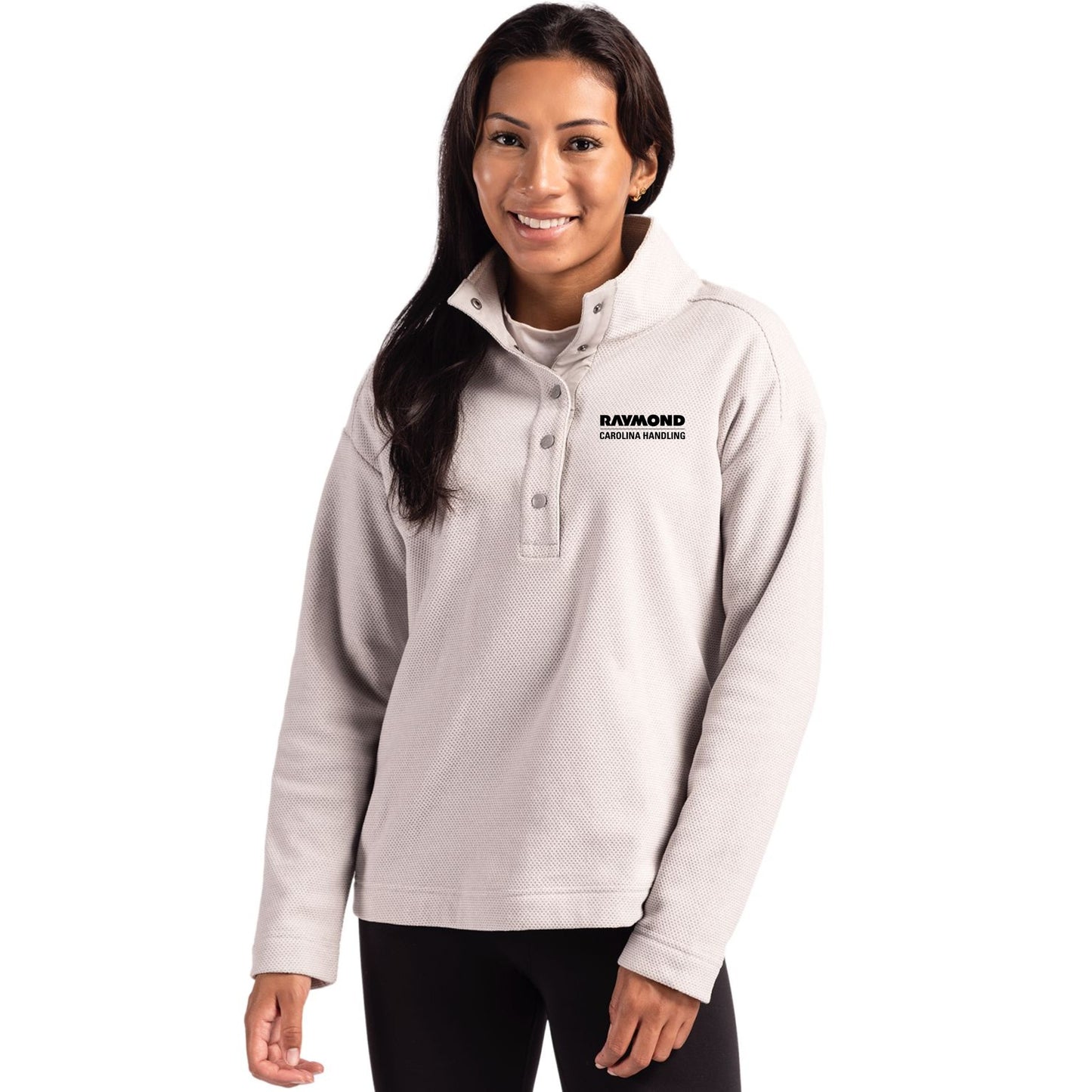 Women's Cutter & Buck Hunts Point Pullover - Polished