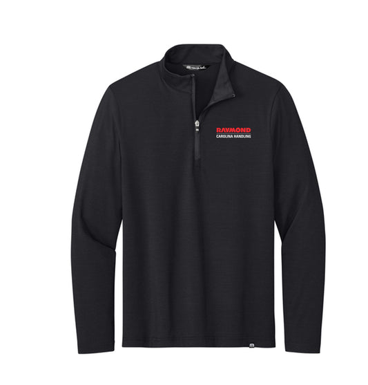 Men's TravisMathew Crestview 1/4-Zip - Black
