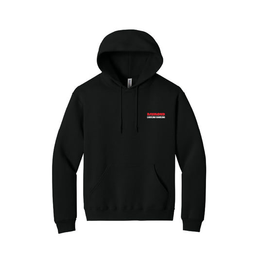 Jerzees Rugged™ Unisex Hooded Sweatshirt - Black