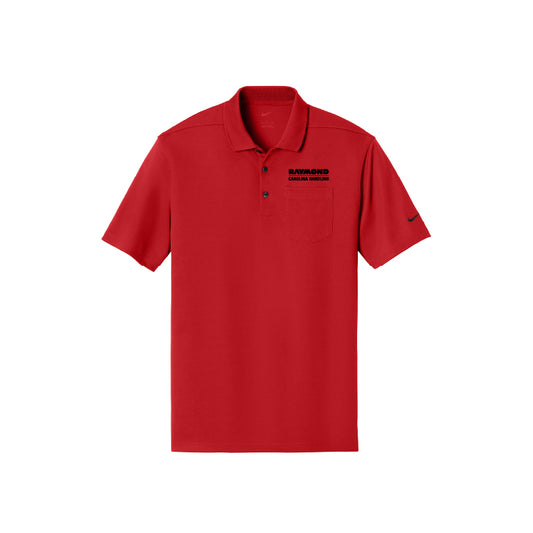 Men's Nike Dri-FIT Micro Pique Pocket Polo - Red