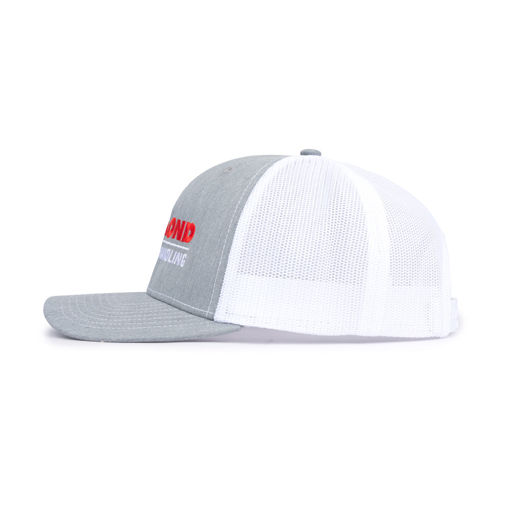Richardson Classic Trucker Cap - Heather Grey / White